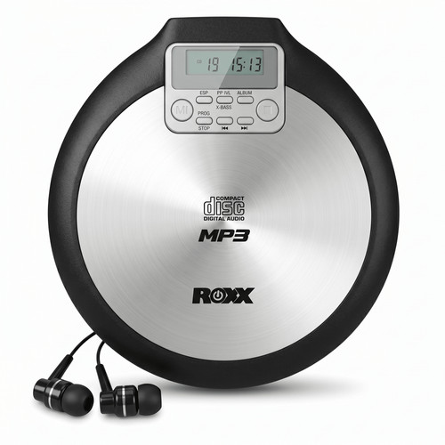Tragbarer player mit - tragbarer, cd