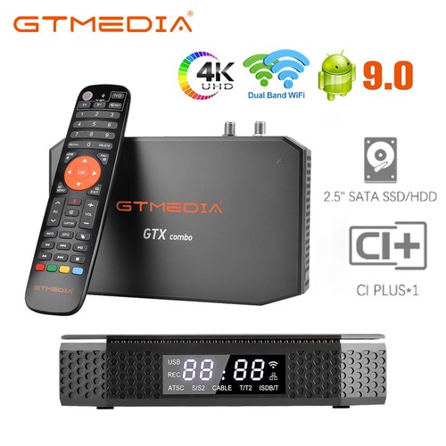 Android smart box dvb t2 - 8k, dvb-t2