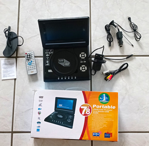 Tragbarer dvd player zoll - dvd-player, 7,8