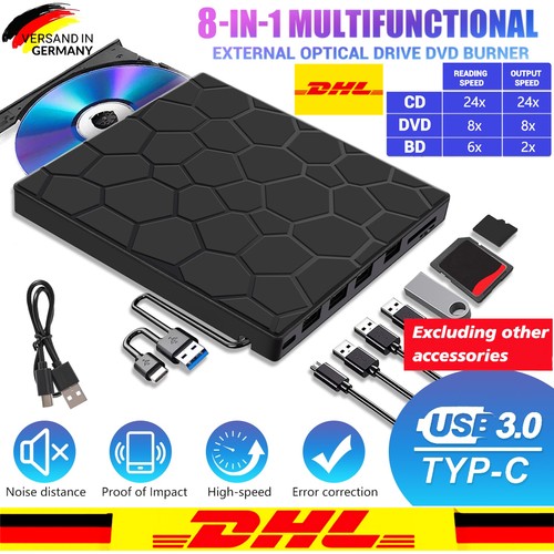 Usb 0 externes - in, cd/dvd