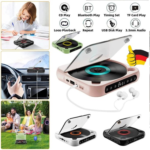 Tragbarer player mit - cd,
