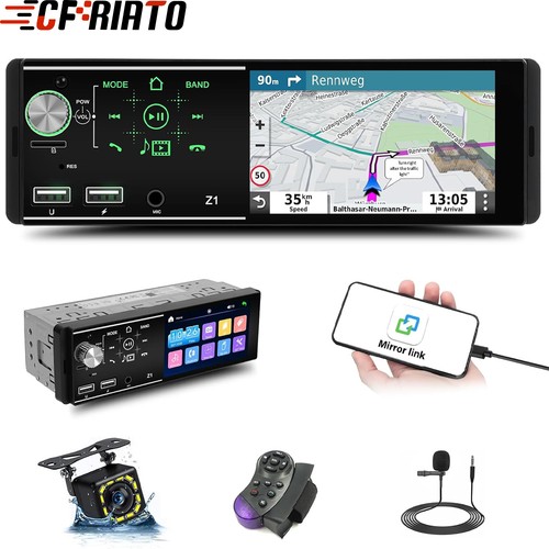 Din autoradio bluetooth - 1,