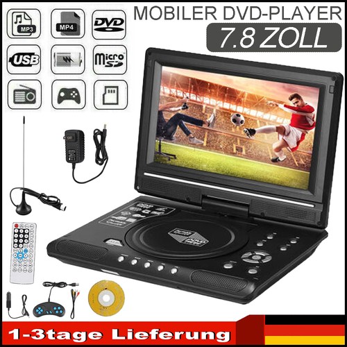 Tragbarer dvd player - 7,8'', dvd-player
