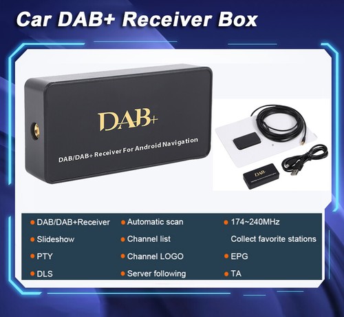 Dab box antenne mit usb - dab+,