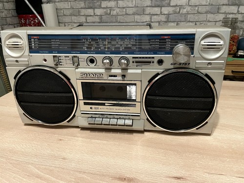 Sharp 5757 ghettoblaster - sharp, gf-5757