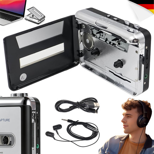 Usb mp3 kassettenplayer - mp3,