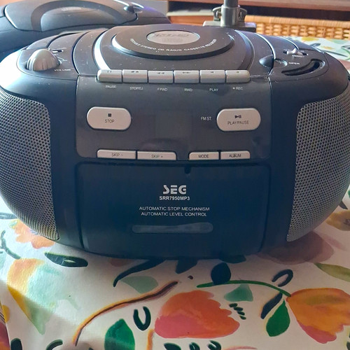 Seg srr7950mp3 boombox - seg,