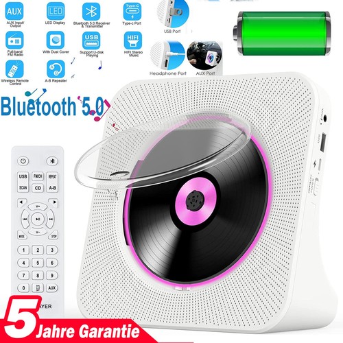 Tragbarer player mit - tragbarer, cd-player,